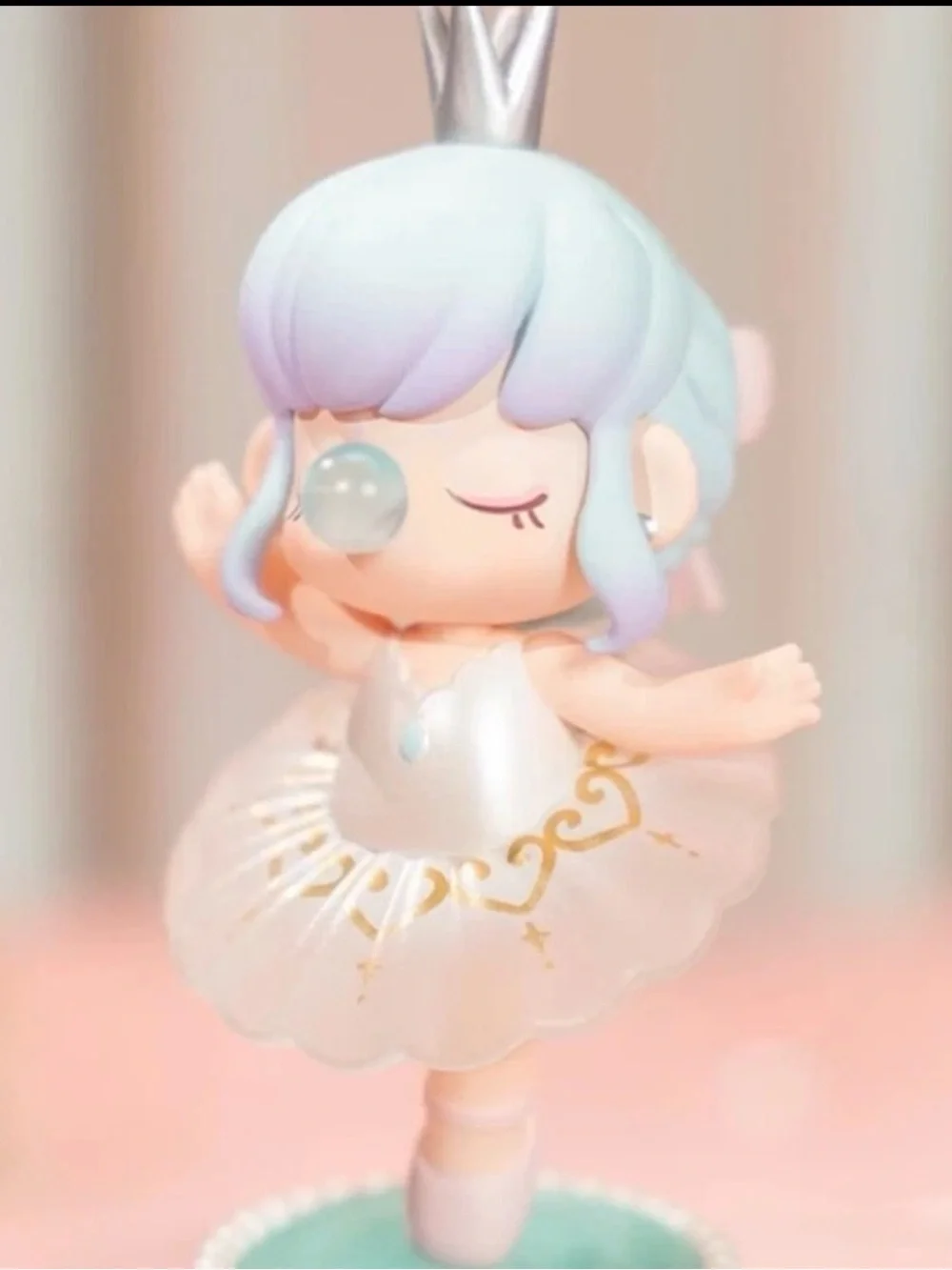 Nancy Cute Pastel Ballet Doll Toy - Blue Hair